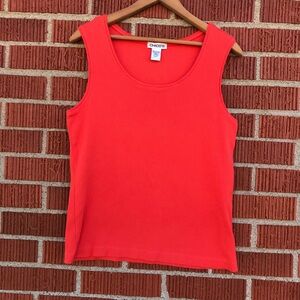 Chico's womens orange size 2 large tank top